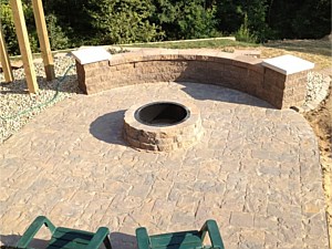 Paver Patio and Firepit