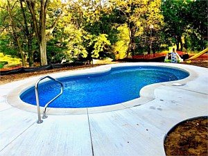 Fiberglass Pool 'Venetian'