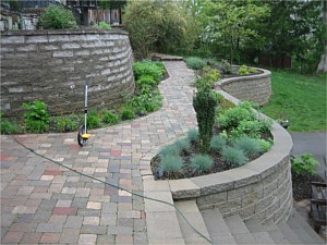 Retaining Wall & Patio