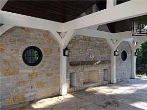 Custom Fireplace & Patio