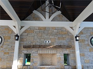 Custom Fireplace & Patio