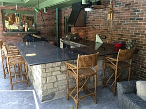 Custom Outdoor Kitchen