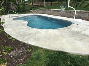 Fiberglass Pool 'Sandcastle'