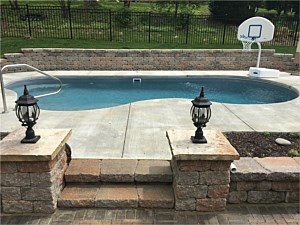 Fiberglass Pool 'Sandcastle'