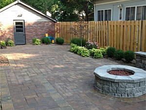 Paver Patio and Firepit